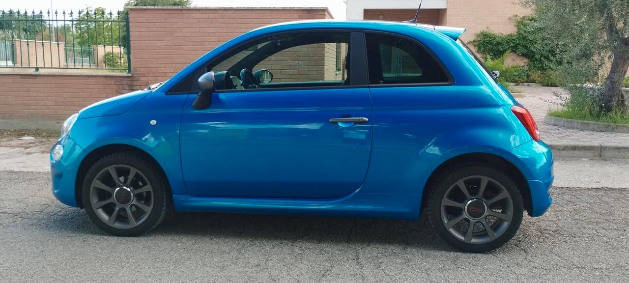Fiat 500 1.2 "S" Connect Blu Italia