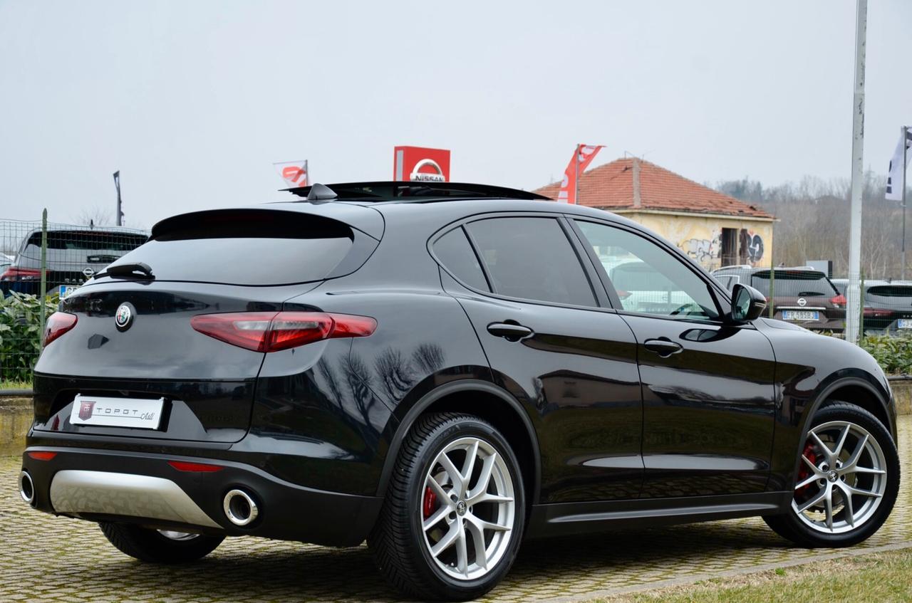 ALFA ROMEO STELVIO 2.2 T EXECUTIVE RWD 180cv AUTO, EURO 6B, TETTO, RETROCAMERA, 20", NAVI, PERMUTE