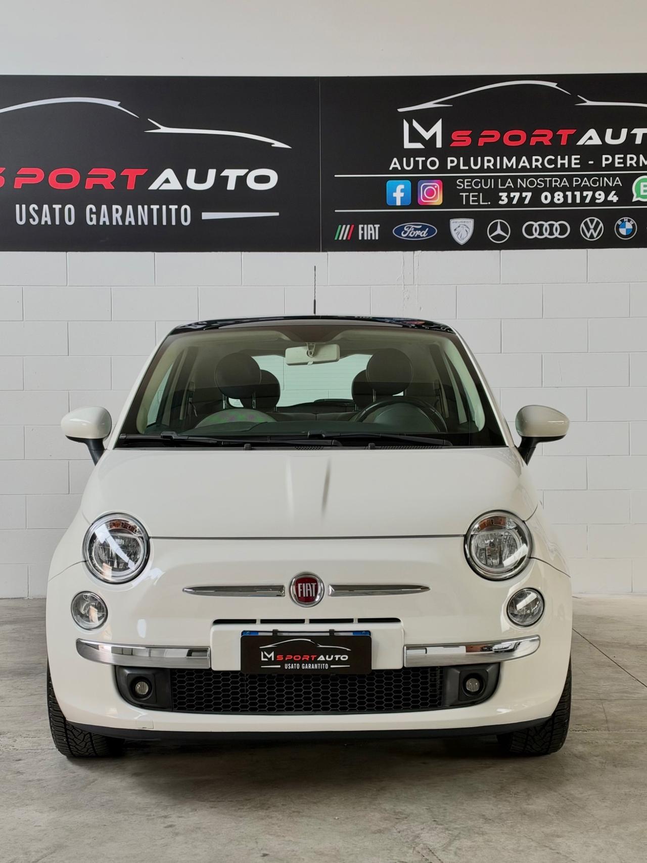 Fiat 500 1.2 Lounge ideale neopat GARANZ 12 MESI
