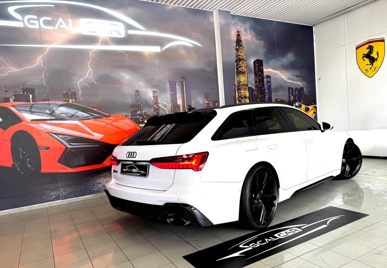 RS6 600CV FRENI CARBON RUOTE STERZ OK PERMUTE GARANZIA INCL CERTIFICATA