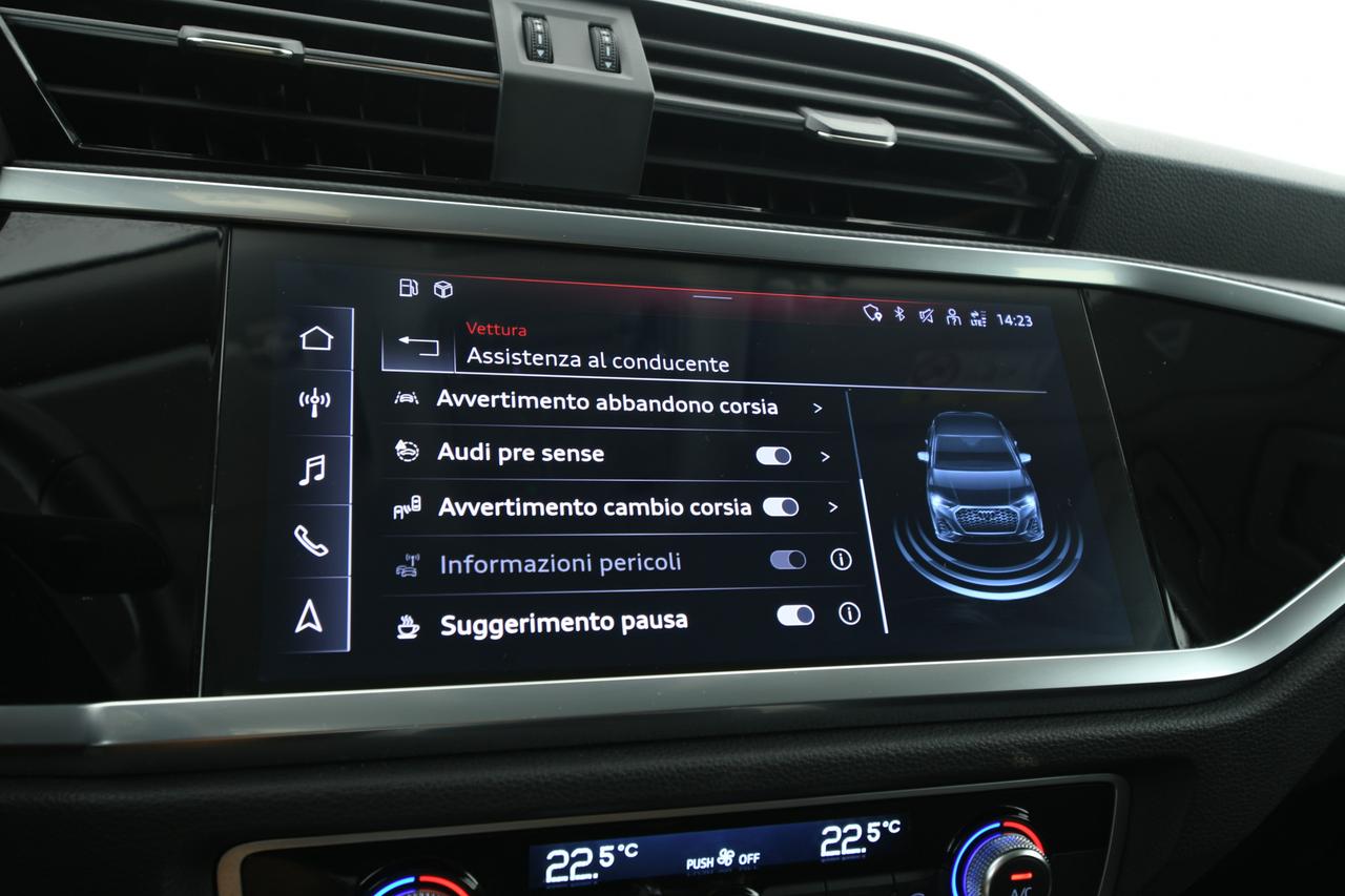 AUDI Q3 Sportback 35 2.0 tdi Business Plus quattro CAMERA 360+ACC+FULL LED