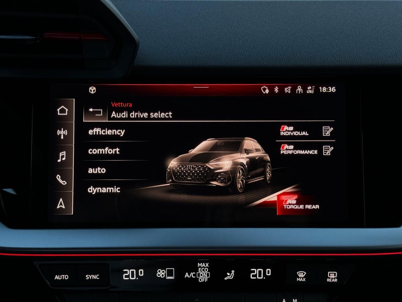 Audi RS3 SPB Sportback 2.5 TFSI 400CV TETTO