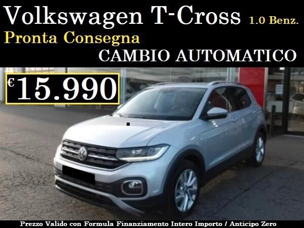 Volkswagen T-Cross PREZZO N° 1 in ITALIA