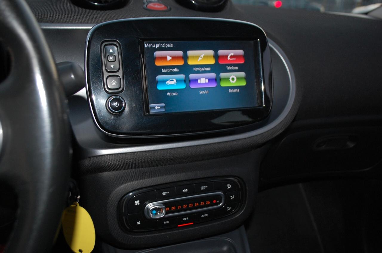 Smart forFour 1.0 Prime 71CV twinamic Cabrio Uff Italy Lega Navi