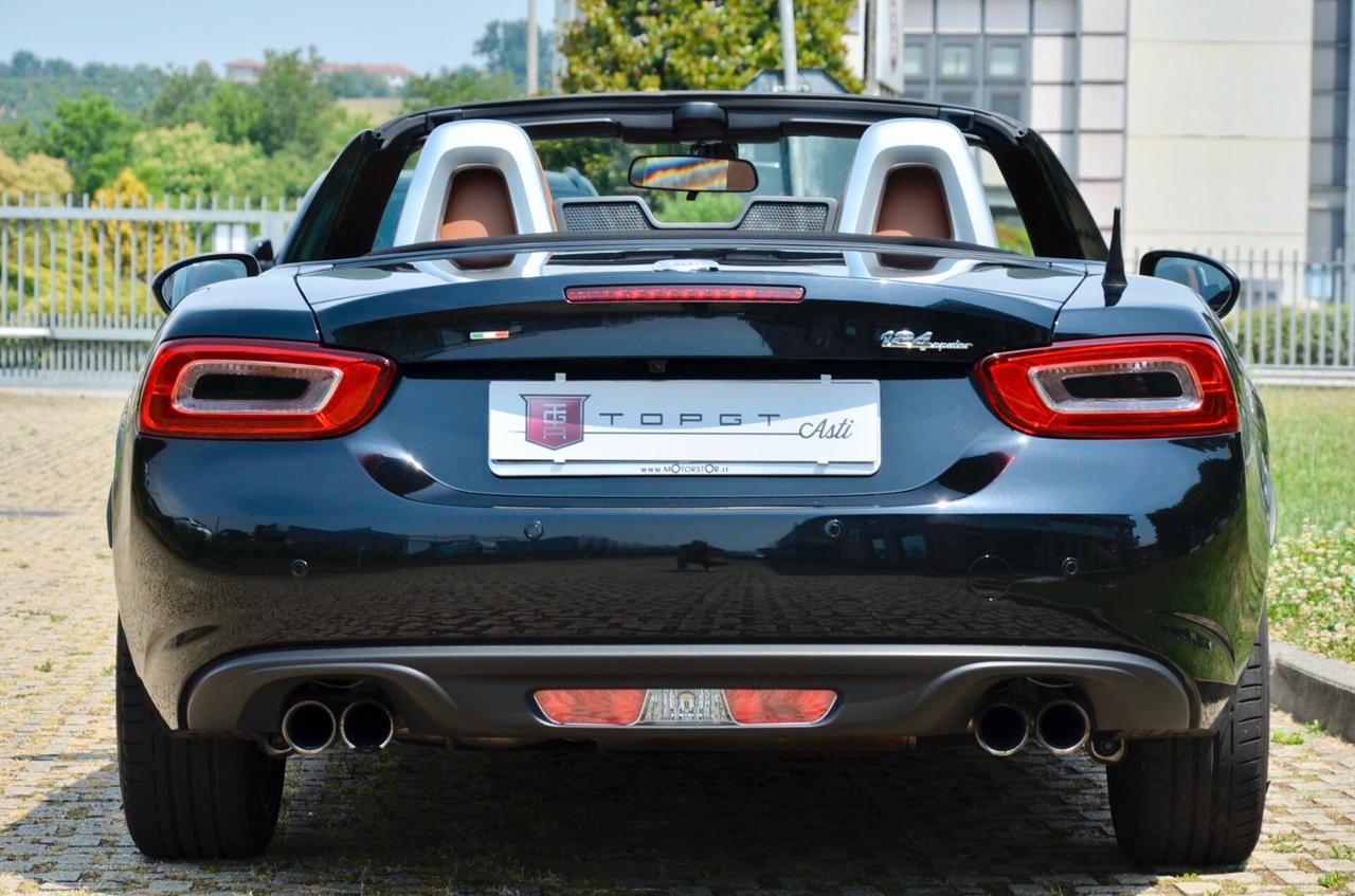 FIAT 124 SPIDER 1.4 M-AIR LUSSO 140cv MANUALE, EURO 6D, UFF ITALIANA, BOOK SERVICE, BOSE, NAVI, RETROCAMERA, PERMUTE