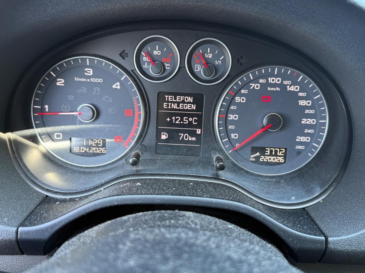 Audi A3 SPB 1.6 TDI 90 CV CR F.AP Ambition