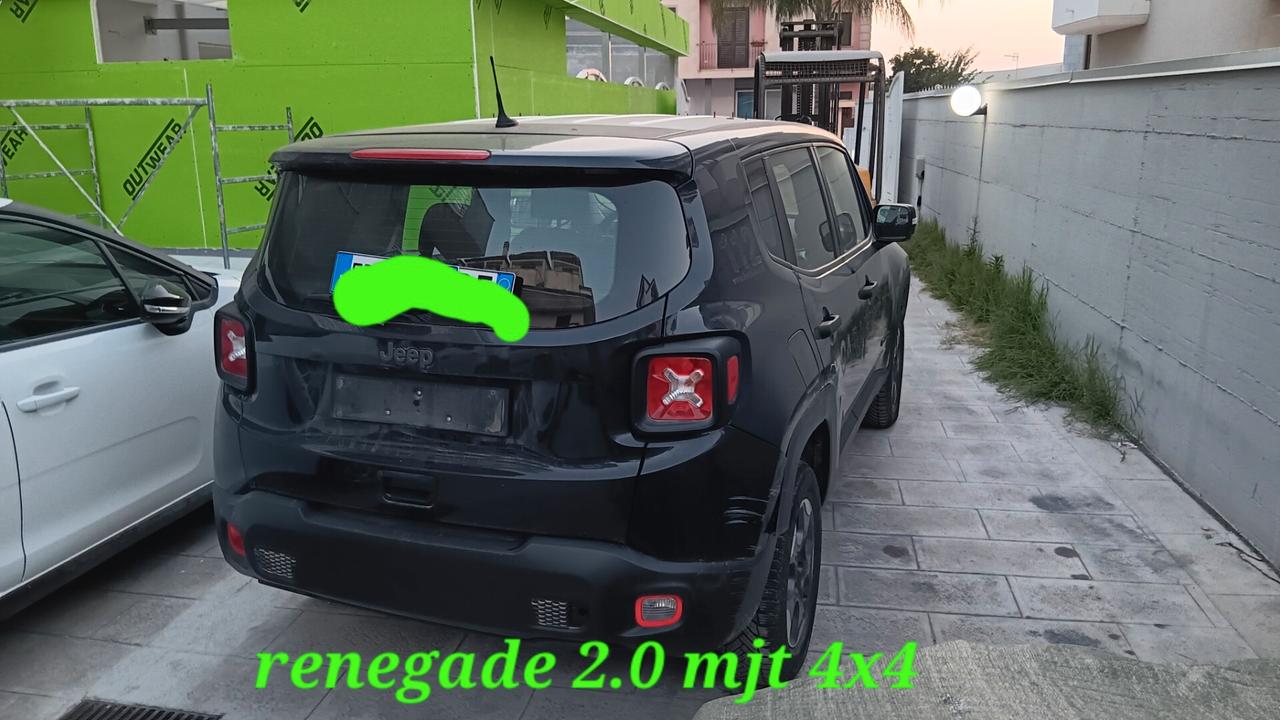 Jeep Renegade 4X4 INCIDENTATA SINISTRATA MONDIALCARS