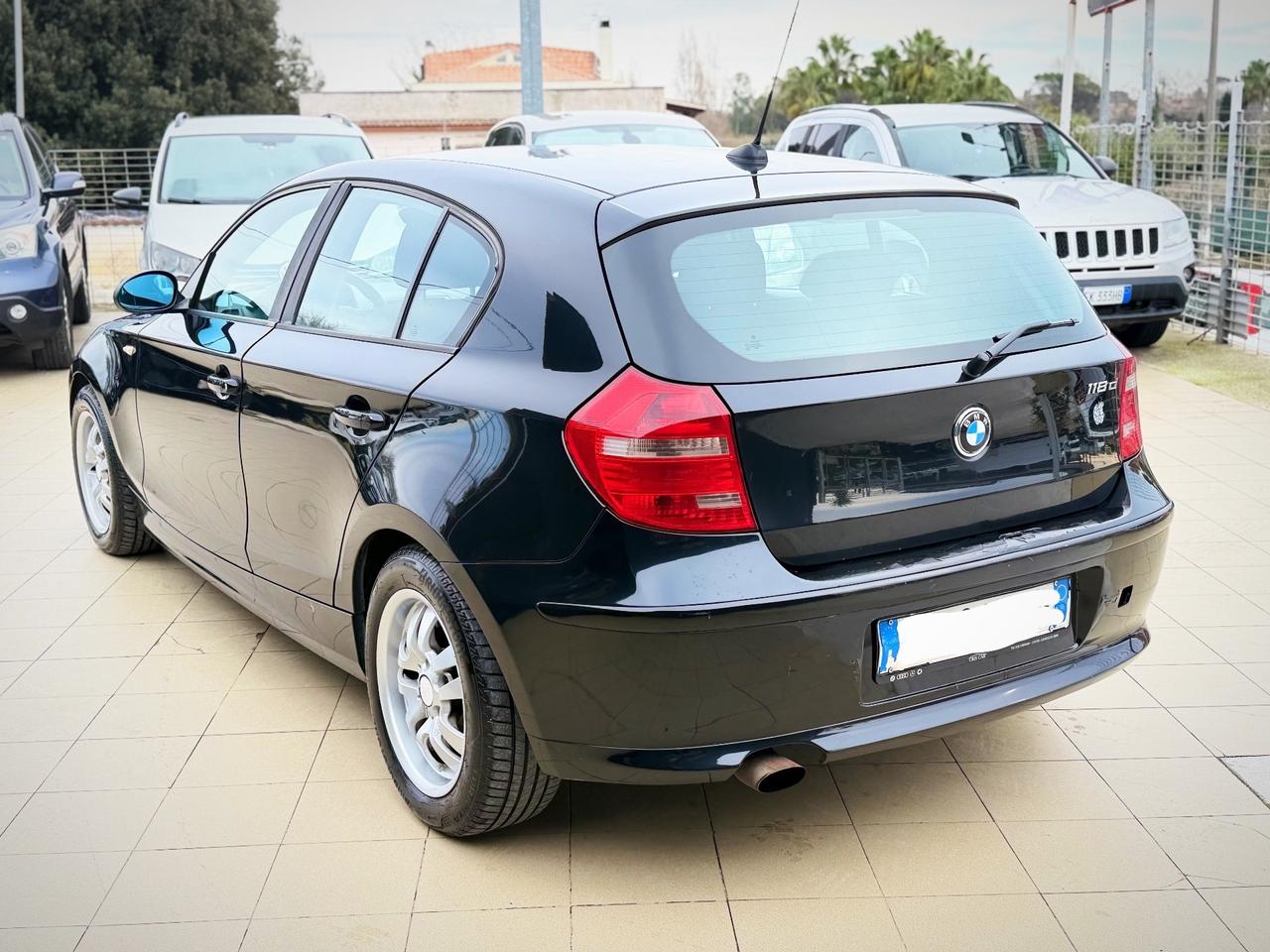 Bmw 118 118d cat 5 porte Futura DPF Garanzia 12 Mesi