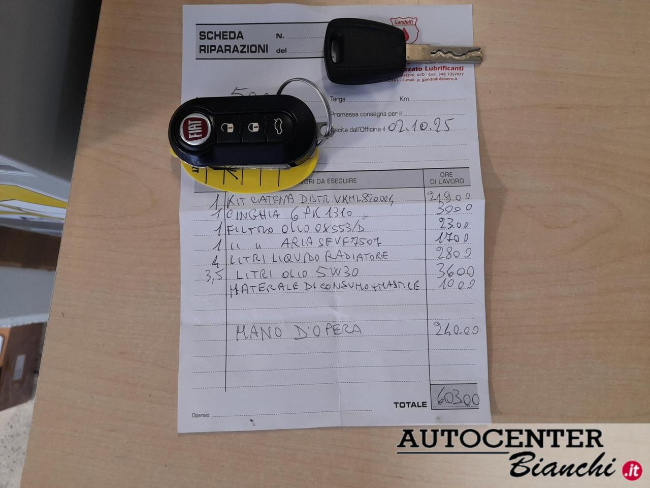 Fiat 500 1.3 mjt 16v Pop 95cv my14