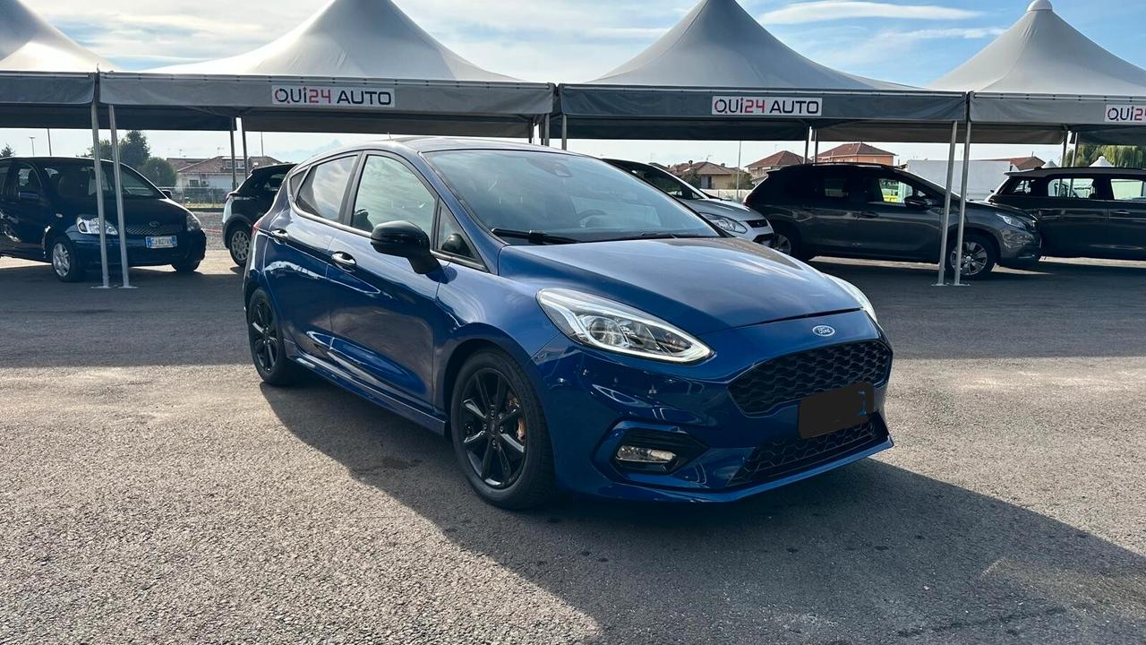 Ford Fiesta 1.0 Ecoboost 100 CV 5 porte ST-Line UNICO PROPRIETARIO/KM CERTIFICATI