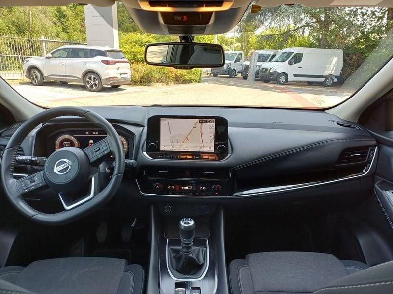 Nissan Qashqai 1.3 mhev N-Connecta 2wd 140cv TETTO PAN. KM CERTIFICATI