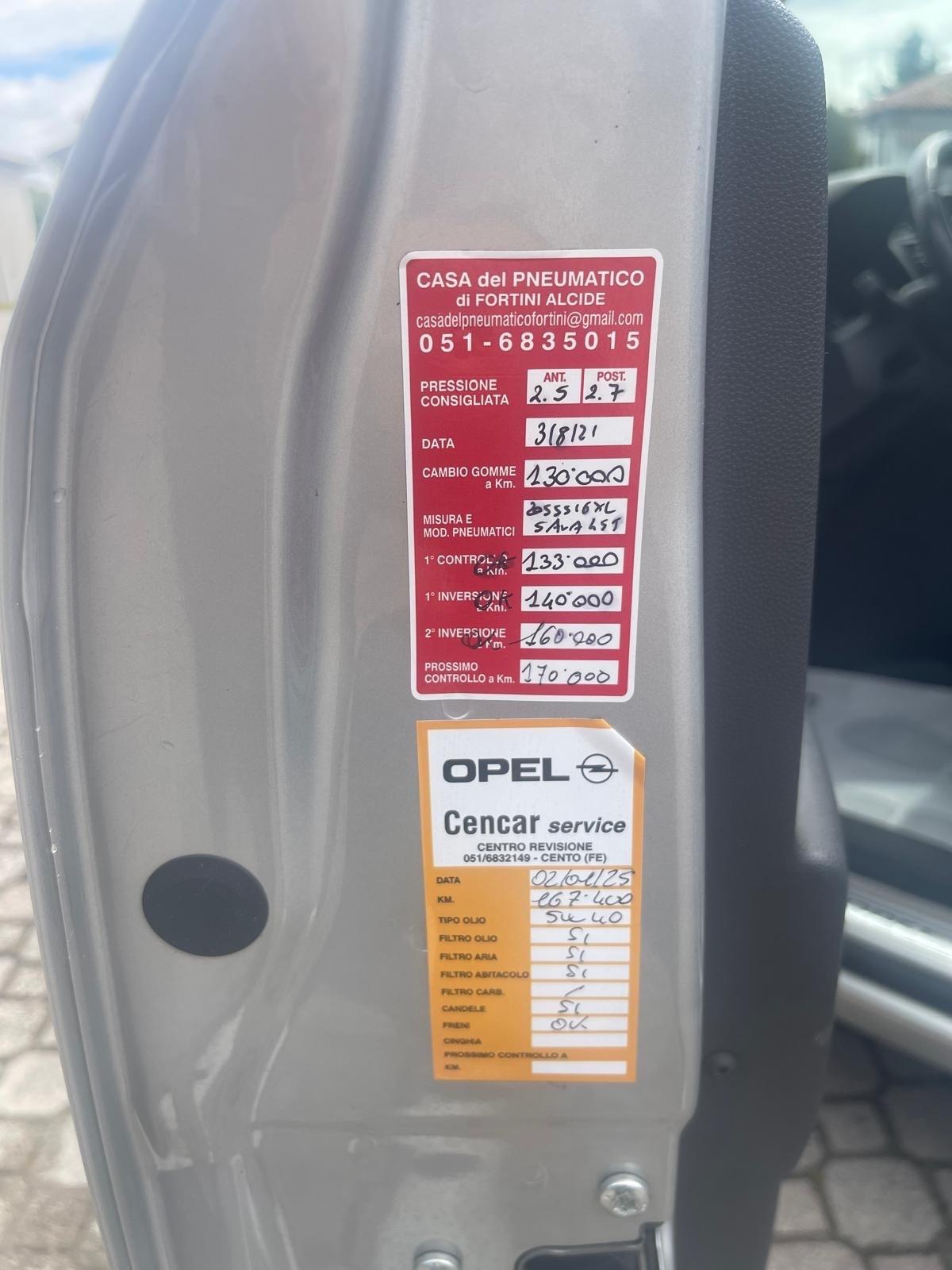 Opel Zafira 1.6 16V ecoM 150CV Turbo One