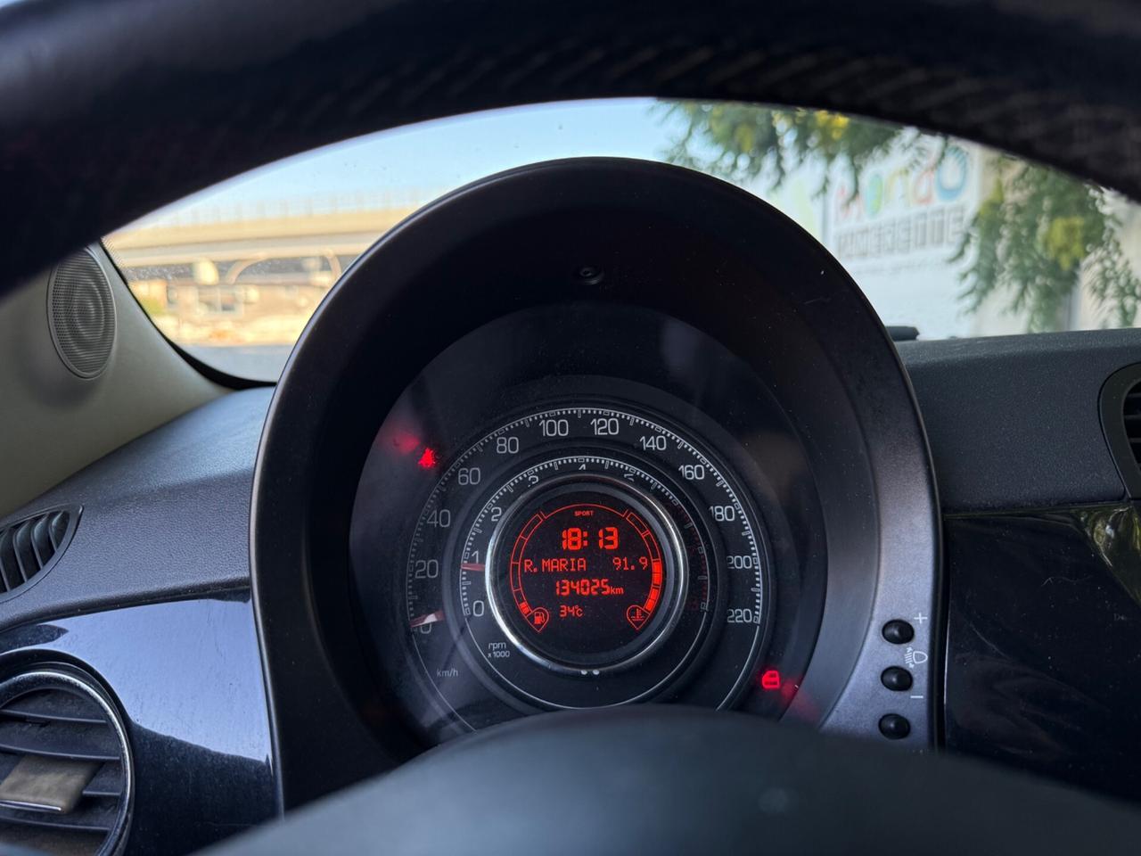 Fiat 500 Sport 100HP 1.4benz/GPL con 130milaKM SUPERfull