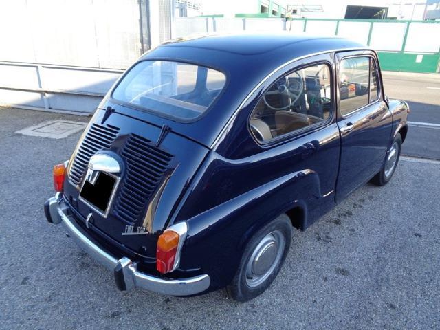 FIAT 600 D Fanalona *TARGHE ORIGINALI* *RESTAURATA*