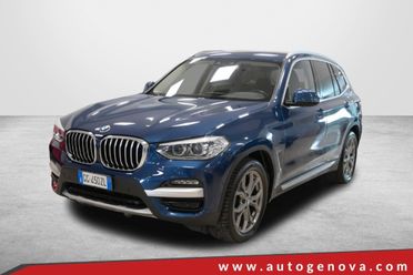 BMW X3 18D 150CV STEPTRONIC 48V S-DRIVE XLINE ( FARI LED - BMW DIGITAL COCKPIT - AMBIENT LIGHTS - PELLE - CLIMA TRIZONA - NAVI - MIRROR - PARK ASSISTANT - TELECAMERA POST. - CERCHI 19 )