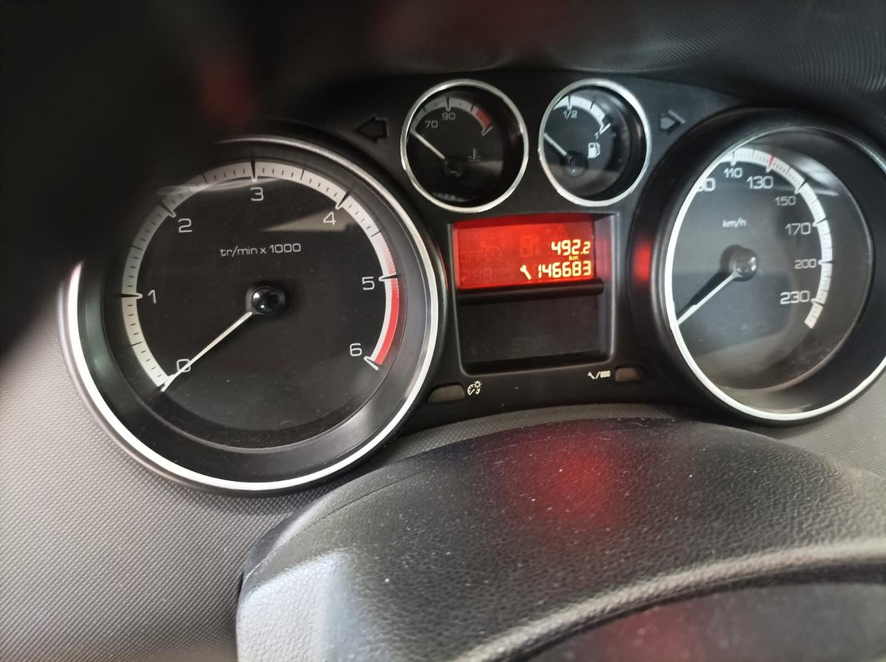 Peugeot 308 1.6 HDi 90CV 5solo 146000km Distr Nuova