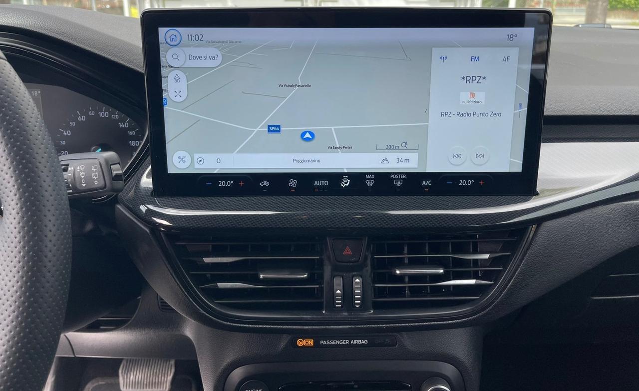 Ford Focus 1.0 EcoBoost Hybrid 125 CV Powershift SW ST-Line