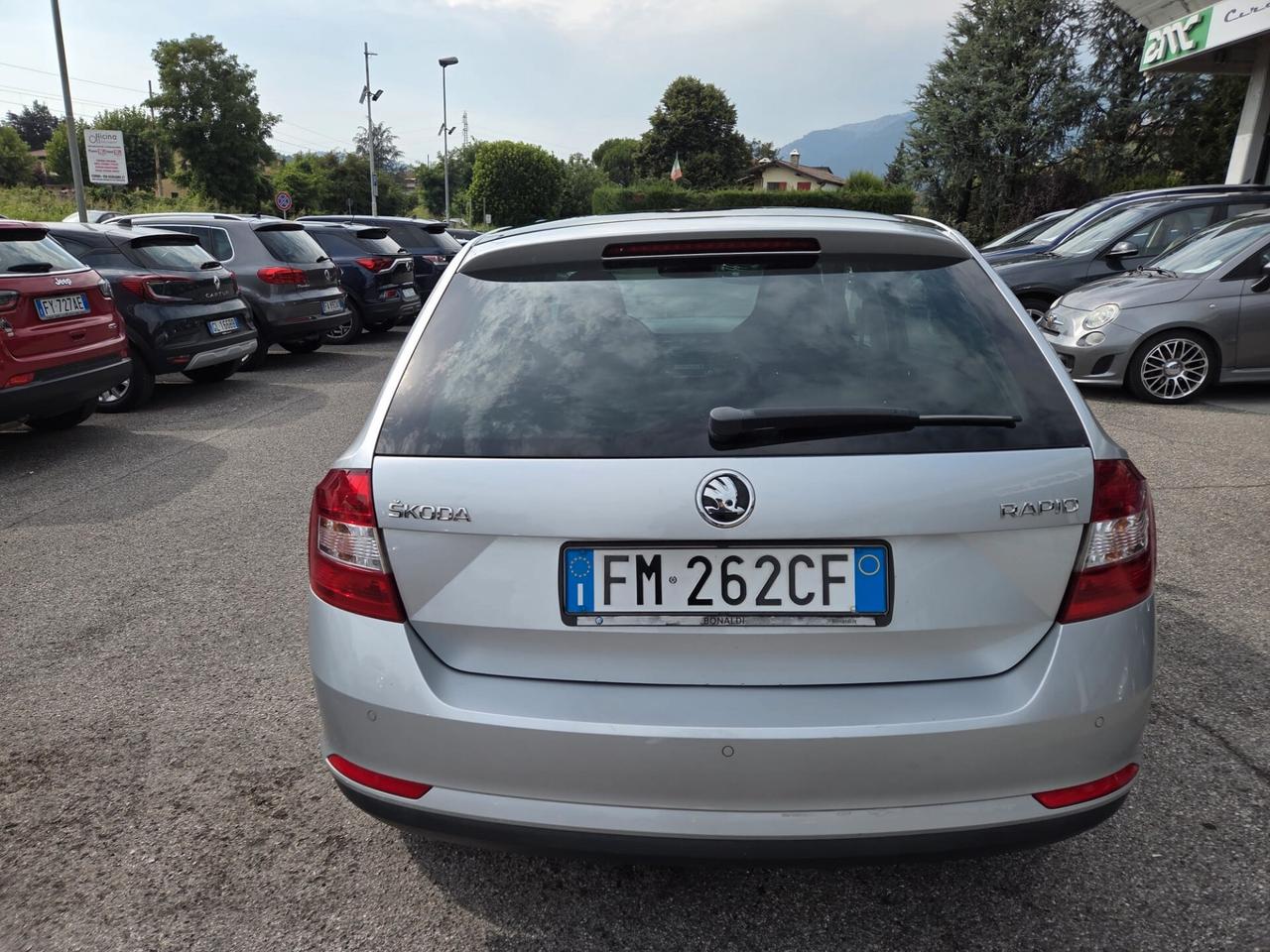 Skoda Rapid 1.4 TDI 90 CV ScoutLine *neopatentati*tetto*carplay*