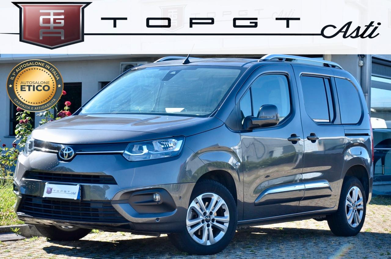 TOYOTA PROACE CITY 1.5 HDI EXECUTIVE 100cv 7 POSTI, UNICOPROPRIETARIO, EURO 6D, UFF ITALIANA, SERVICE TOYOTA, NAVI, RETROCAMERA, PERMUTE