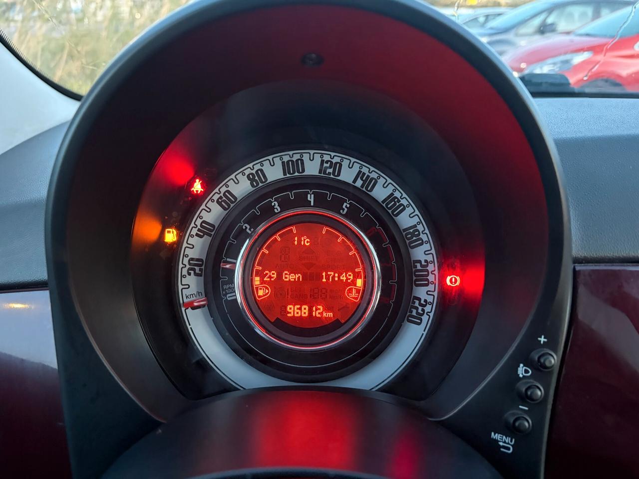 FIAT 500 1.2 LOUNGE 96.000 KM ANNNO 2017 GARANTITA