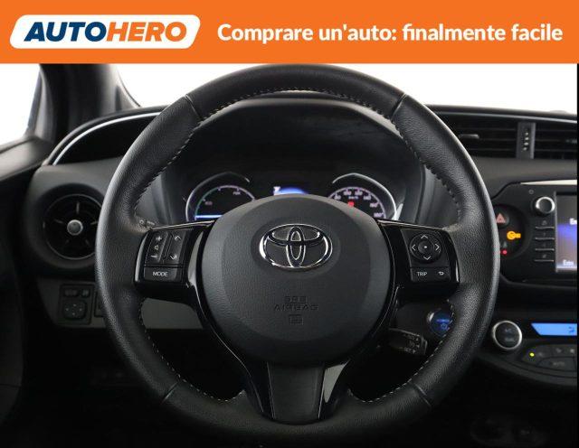 TOYOTA Yaris 1.5 Hybrid 5 porte Lounge Red/Bronze