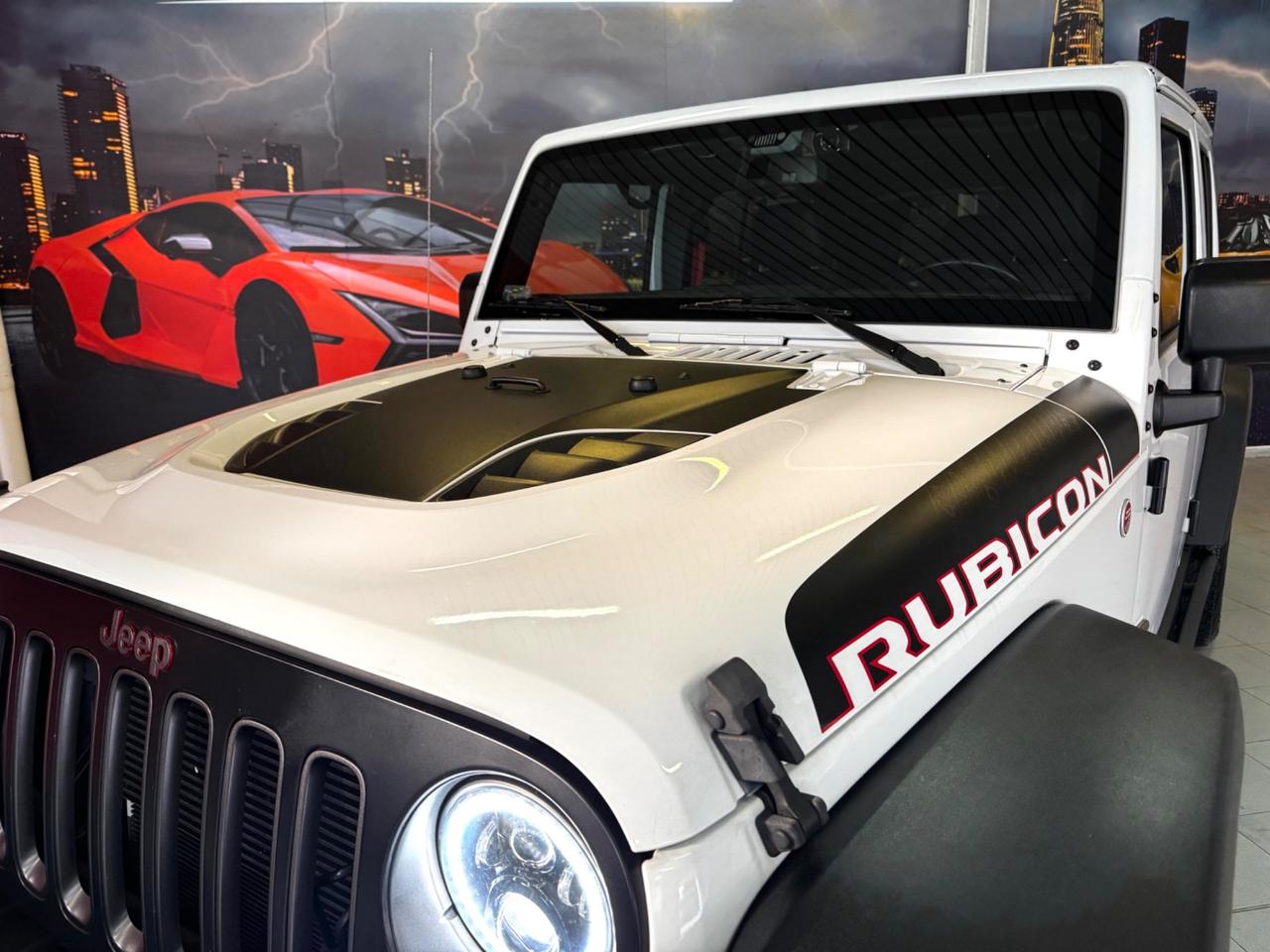 JEEP WRANGLER RUBICON RECON JK UNLIMITED HARD TOP OK PERMUTE GANCIO TRAINO