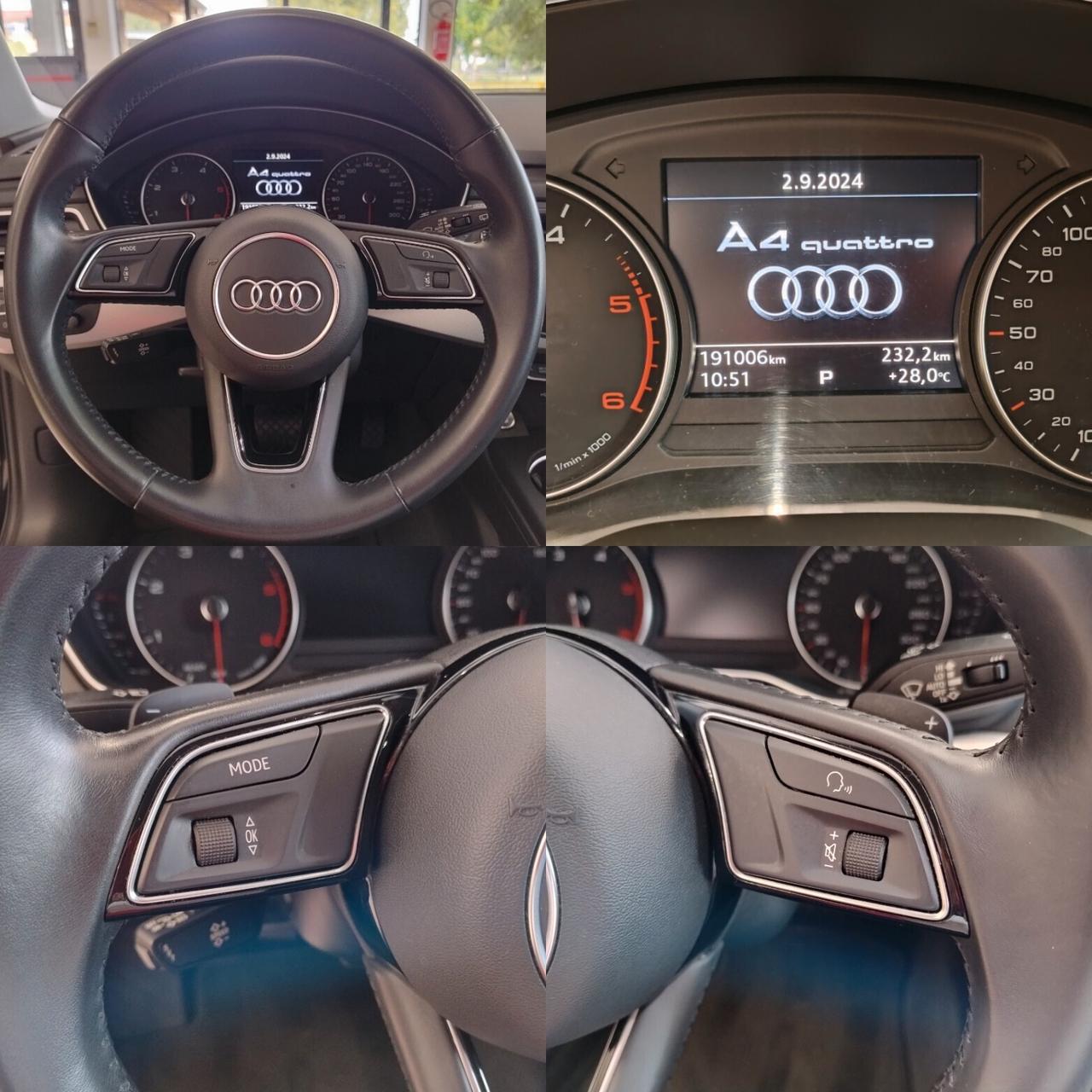 Audi A4 Avant 2.0 TDI 190 CV quattro Sport -2018