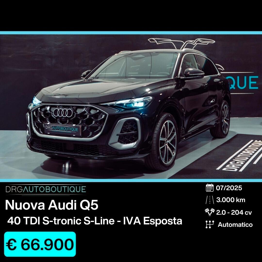 NEW Audi Q5 40 TDI quattro S tronic S line IVA ESP - NEW MODEL