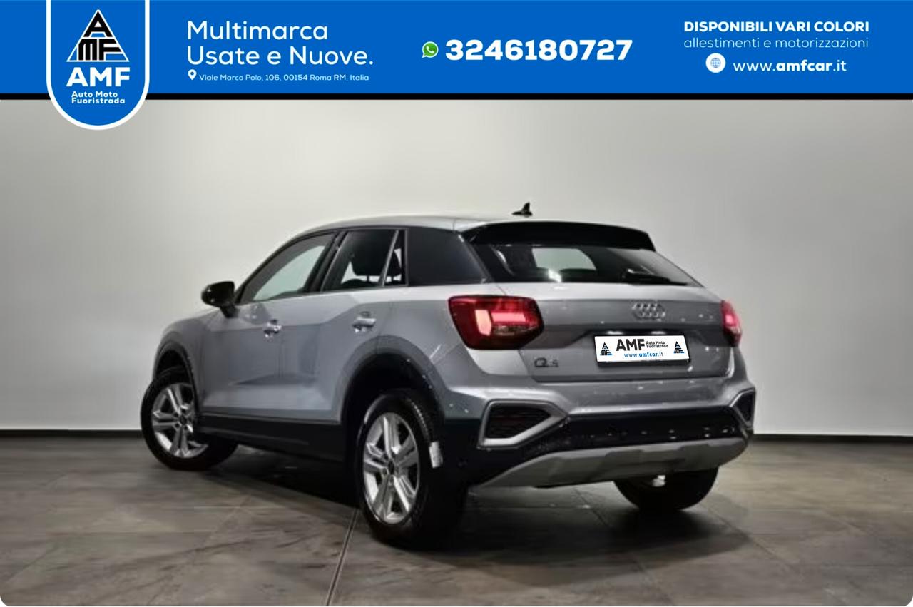 Audi Q2 35 TFSI Telecamera virtuale Riscaldatore ausiliario Sedili sportivi