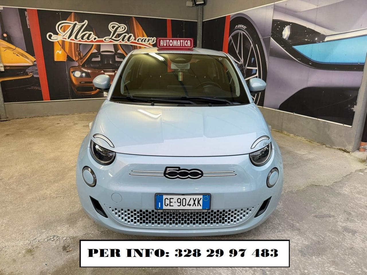 Fiat 500 elettrica 12 mesi garanzia-2021