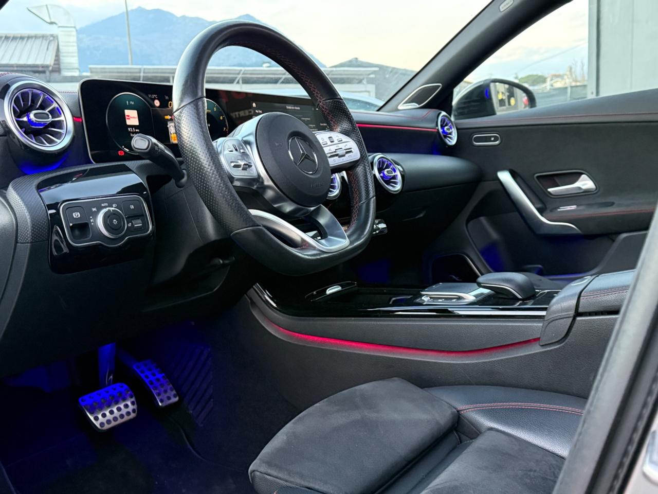 MERCEDES BENZ CLASSE CLA 250 BENZINA TETTO FULL FULL GRIGIO OPACO UNICOPROPRIETARIO TAGLIANDI MERCEDES BENZ 2021