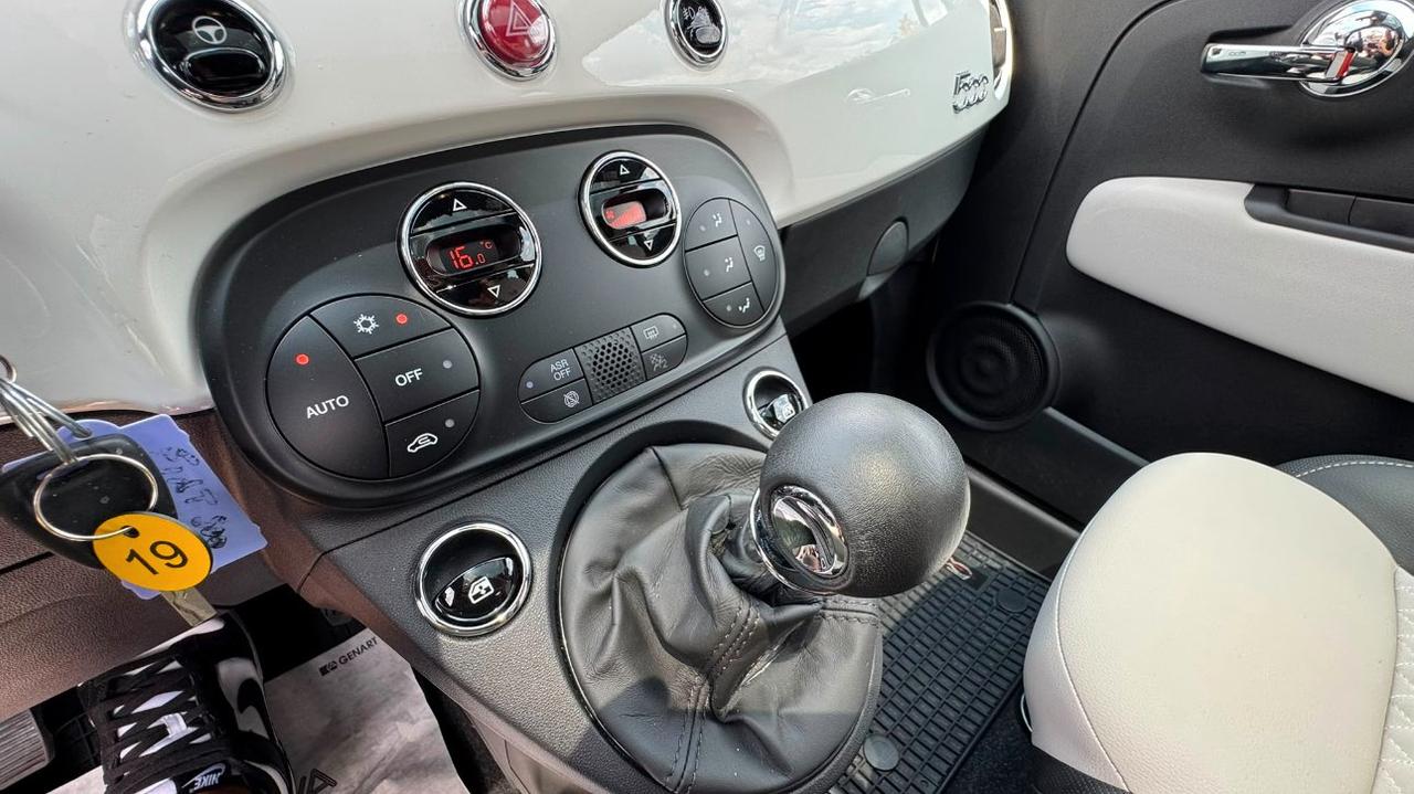Fiat 500 PREZZO REALE !! 16000KM BI COLORE 1.0 hybrid Dolcevita 70cv