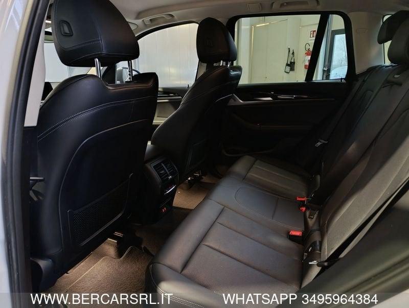 BMW X3 X3 sDrive18d 48V SPORT*PELLE*TELECAMERA*PDC*LED*