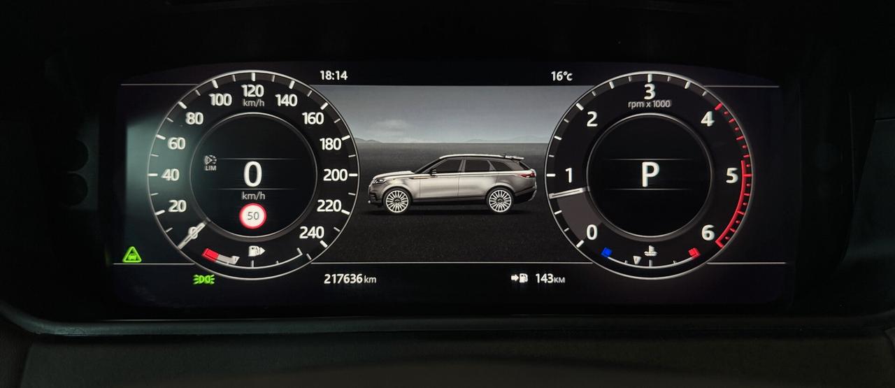 Land Rover Range Rover Velar 2.0cc 180cv Tetto panoramico Impianto audio MERIDIAN Finanziabile