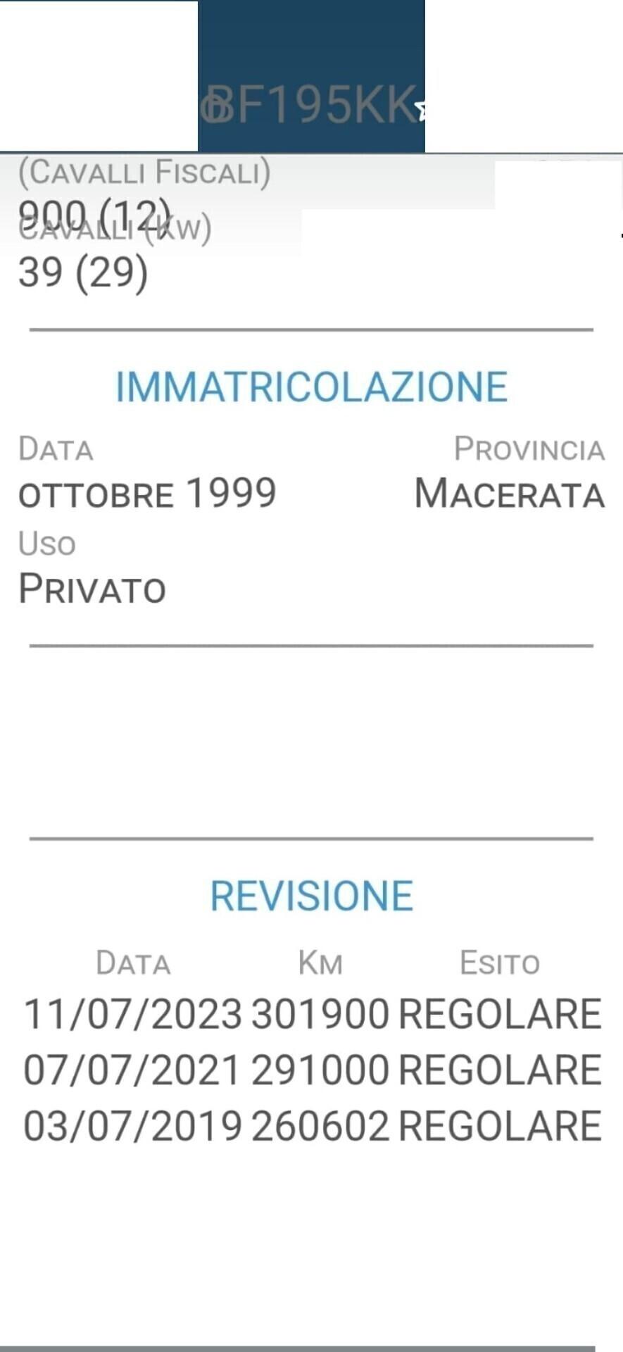 FIAT SEICENTO-900-METANO-MOTORE NUOVO