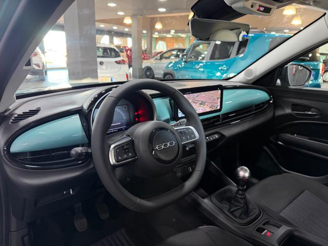 FIAT 600 ICON 100CV+CARPLAY WI-FI+VIRTUAL COCKPIT+PDC