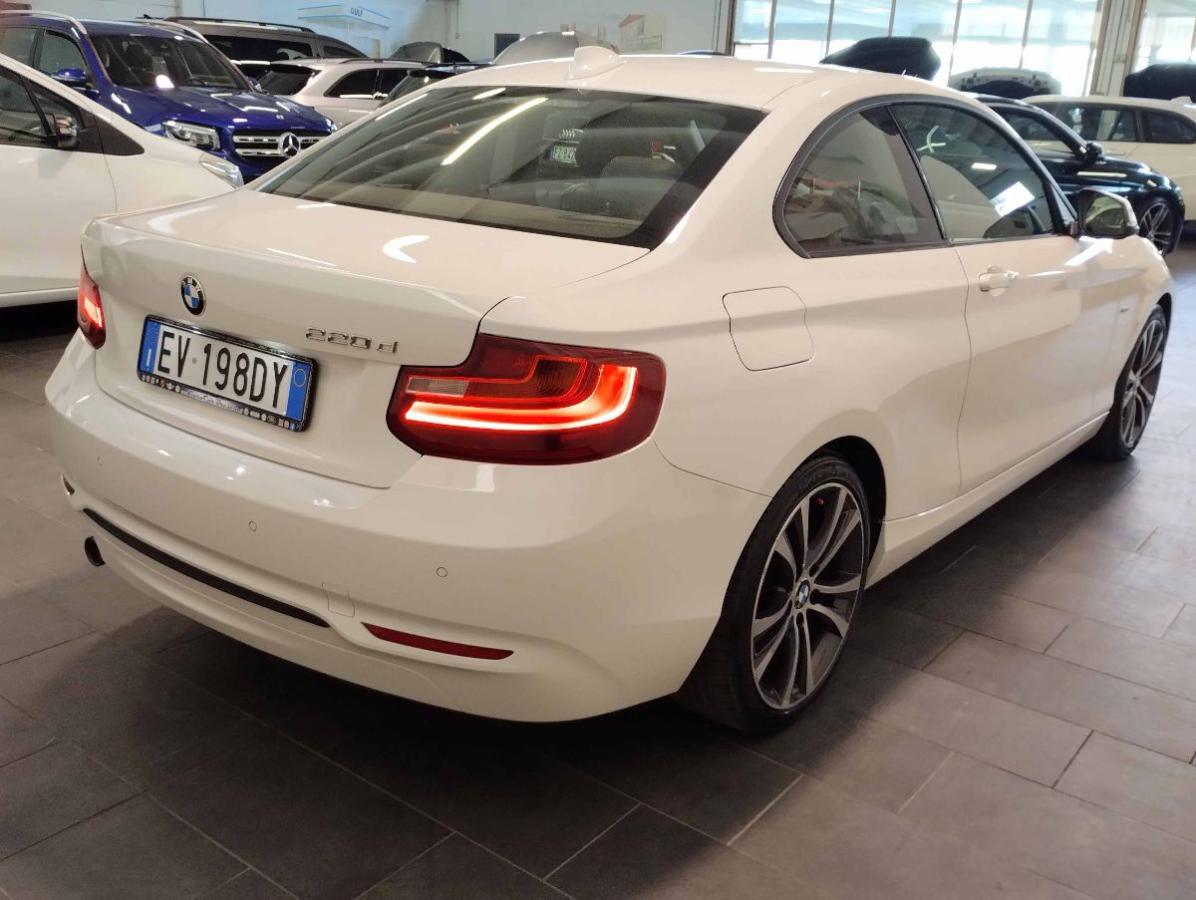 BMW 220d Sport - EURO6/b - OTTIME CONDIZIONI - TAGLIANDI BMW - GARANZIA -