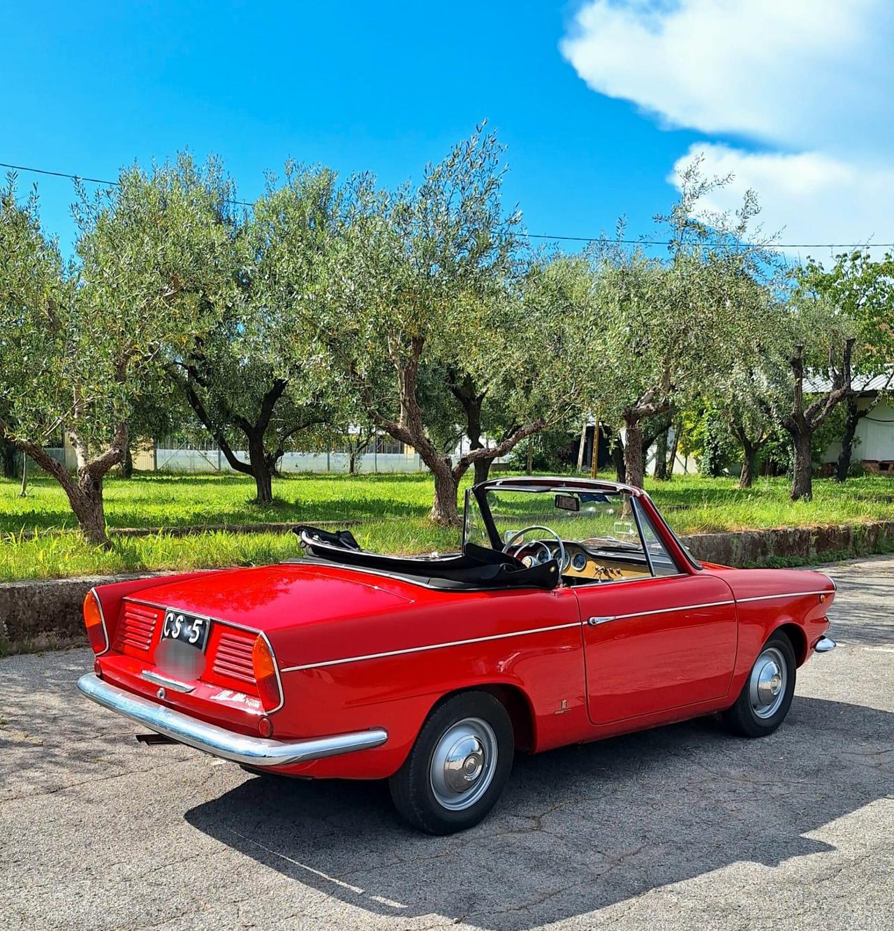 Fiat 600 D SPIDER VIGNALE - RESTAURO TOTALE - ASI