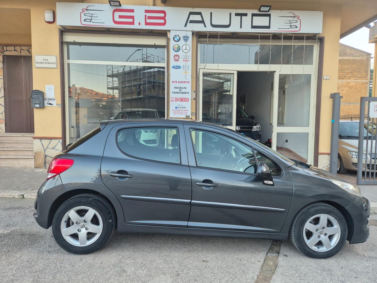 PEUGEOT 207 1.4 HDI 70 CV MOLTO BELLA KM CERTIF