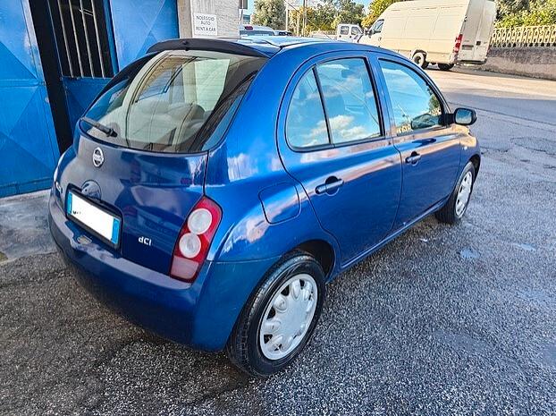 NISSAN Micra 1.5 diesel 65 CV 5 porte