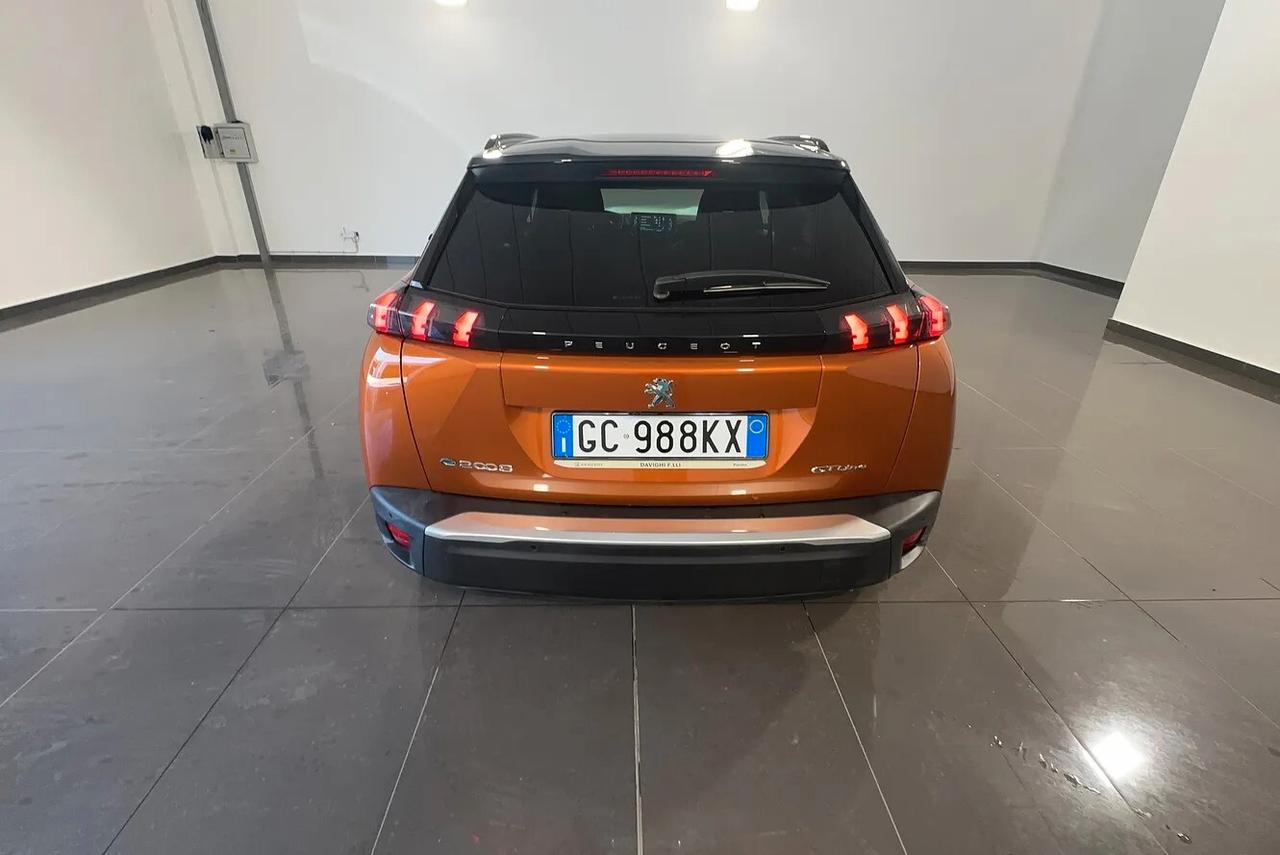 Peugeot 2008 motore elettrico 136 CV GT Line