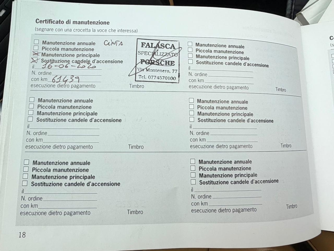 Porsche 996 4S TETTO ASI POCHI KM