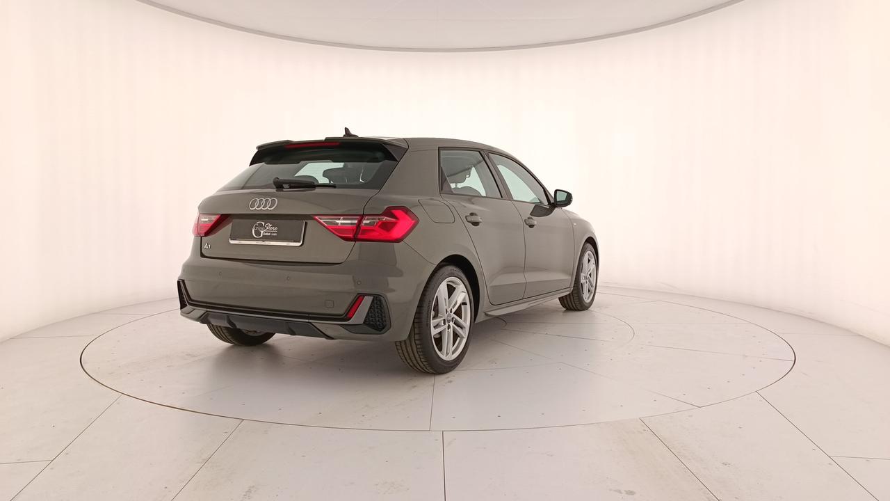 AUDI A1 II 2019 Sportback - A1 Sportback 30 1.0 tfsi S Line Edition 116cv my20