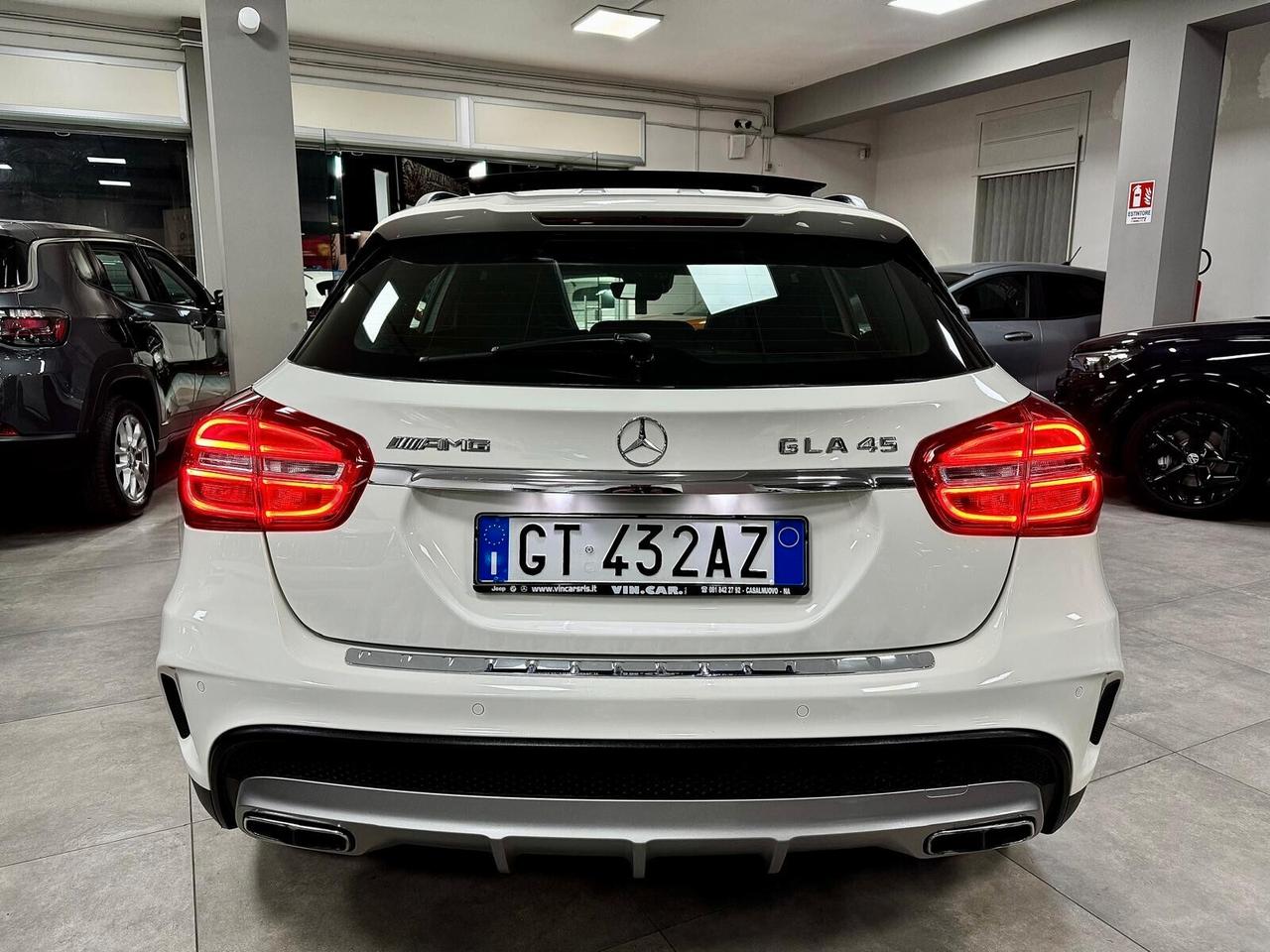 Mercedes GLA 45 AMG 381cv 4Matic TETTO 10/2016