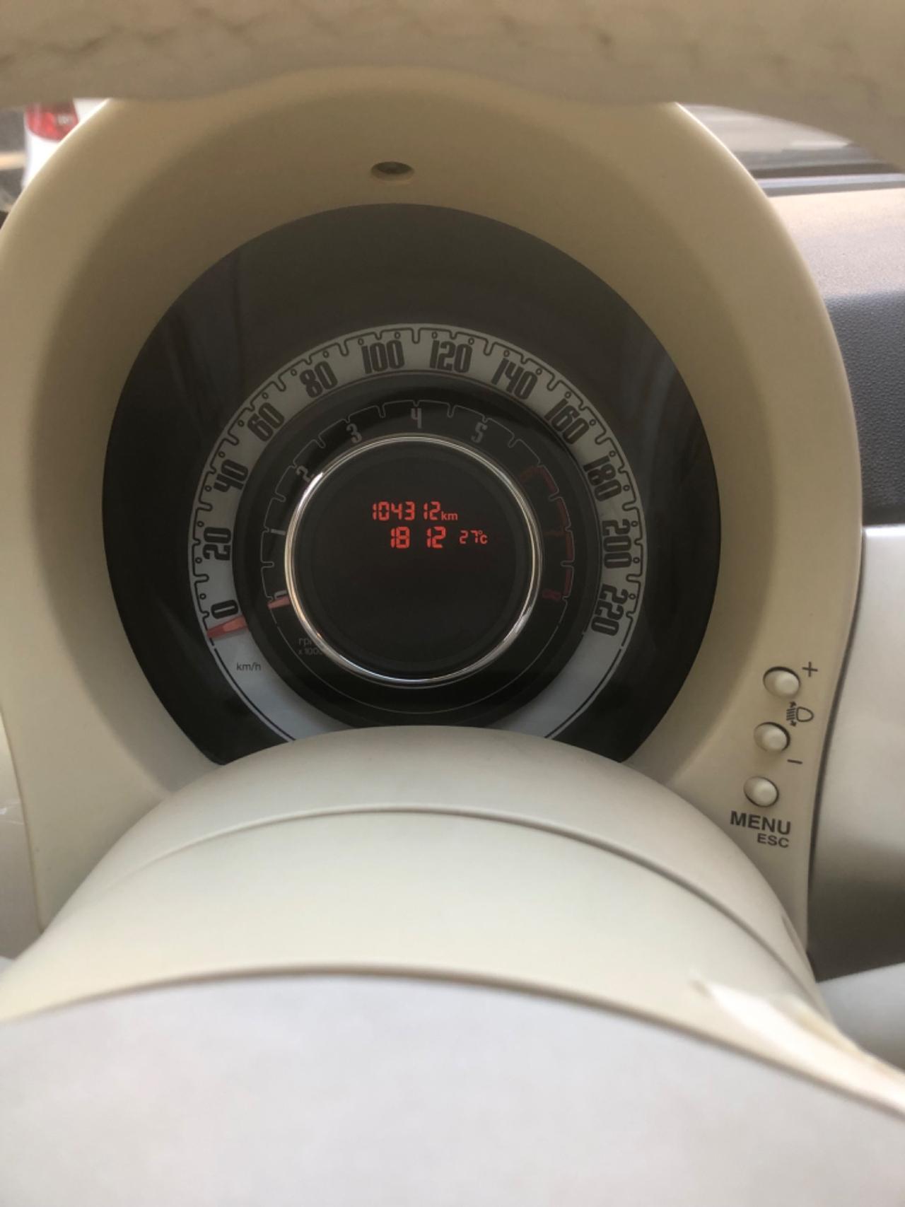 Fiat 500 1.2 Lounge 2011 km 104000