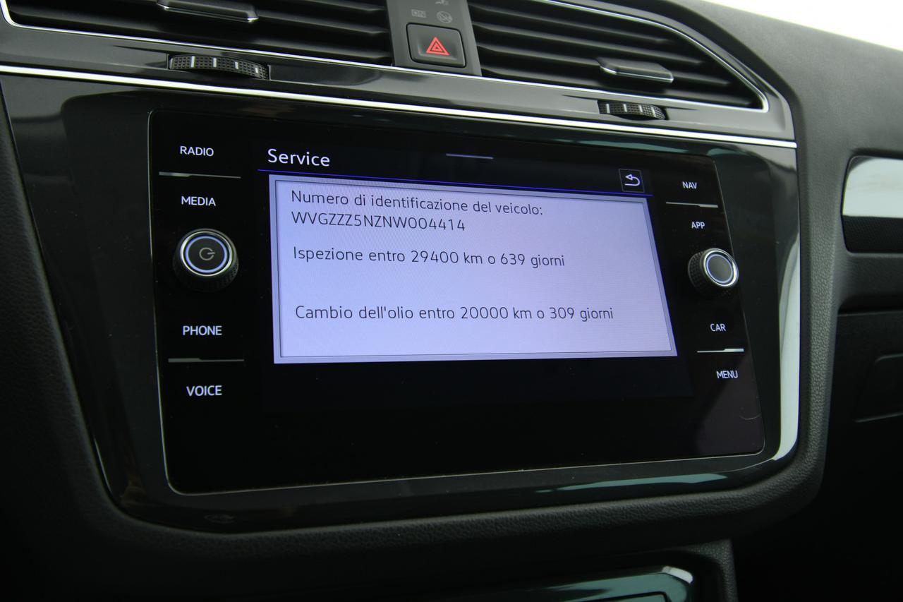 VOLKSWAGEN Tiguan 1.5 tsi Elegance 150cv dsg CAMERA+ACC+APP CONNECT