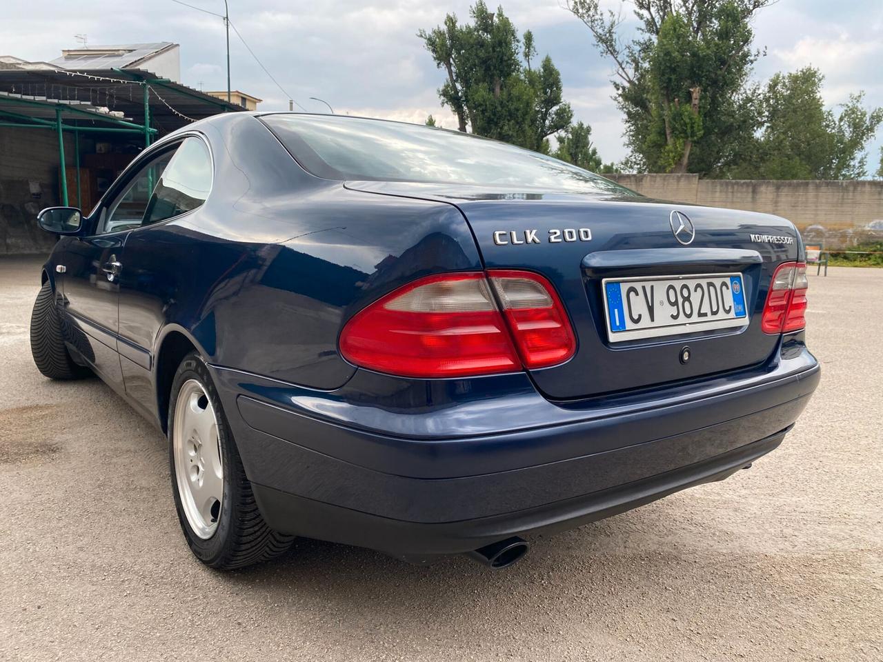 Mercedes clk kompressor 2.0 benz 192cv da vetrina 1999