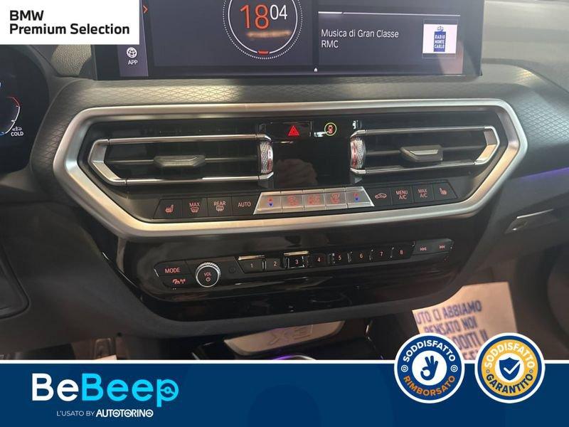 BMW X3 XDRIVE20D MHEV 48V MSPORT AUTO