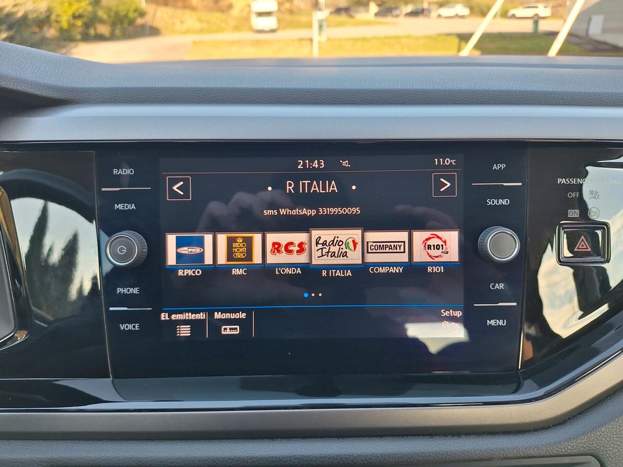 Volkswagen Polo 1.0 TGI 5p. Highline. DISTRIBUZIONE NUOVA