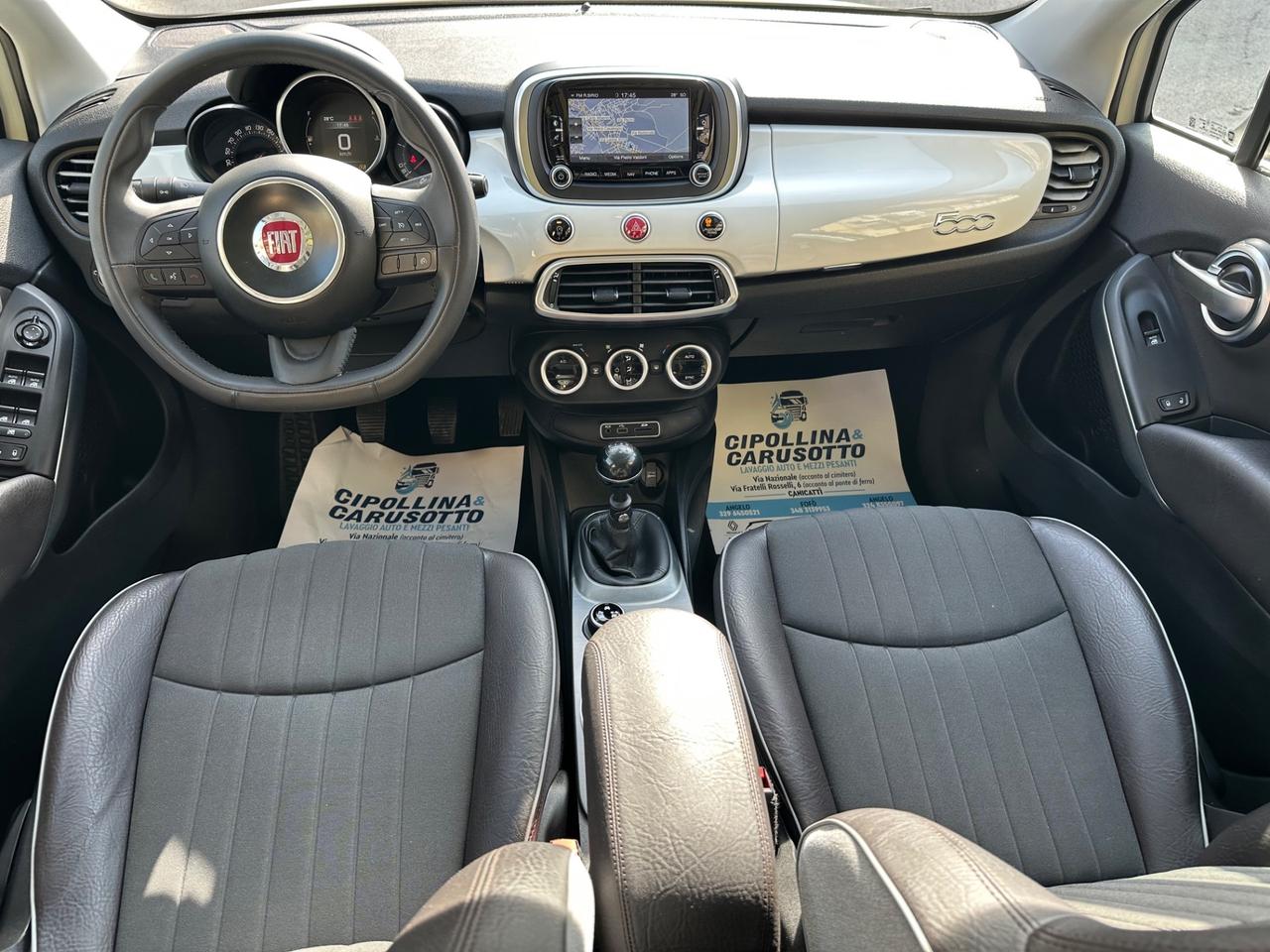 Fiat 500X 1.6 MTJ 120 CV Lounge 6/2016 KM 1720000 CERT 1PROP